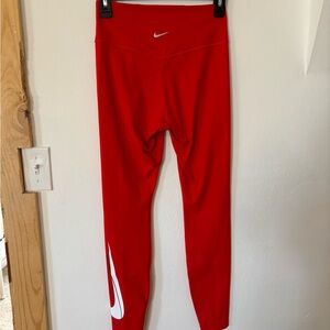 Nike women’s Bright Red Leggings